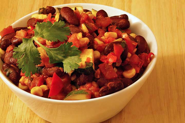 Bean and Corn Chili