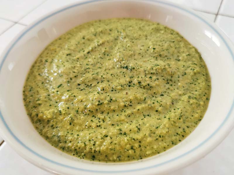 Vegan Recipes - Basil Pesto Sauce