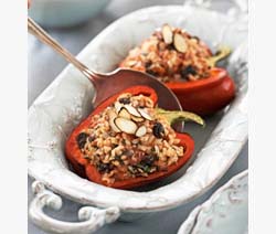 Elegantly Simple Stuffed Bell Peppers