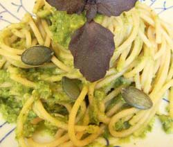 Low Fat Broccoli Pesto