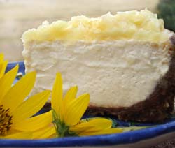 Hawaiian Cheesecake With Pineapple and Chocolate