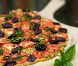 Tuscan White Bean Pizza